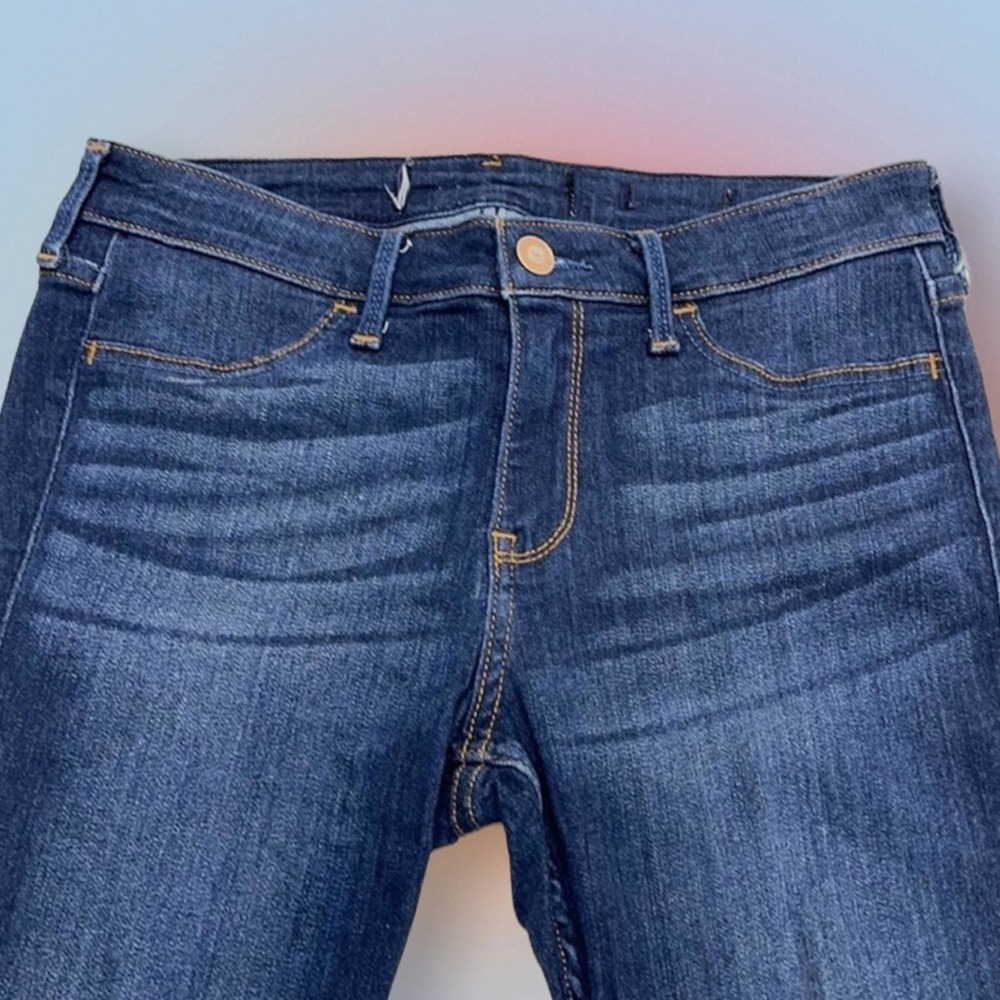HOLLISTER Women’s 2 Skinny Ankle Blue Jeans